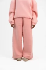 BABY PINK BAGGY PANTS