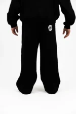 BLACK BAGGY PANTS - Image 2