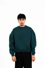 TEAL BASIC CREWNECK