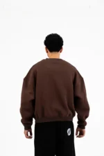 BROWN BASIC CREWNECK - Image 3